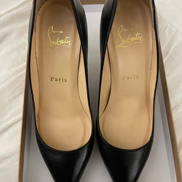 Christian Louboutin Black Pagalle 36.5 - Picture 5 of 11